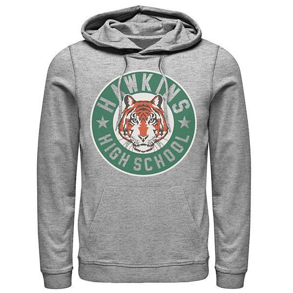 NextShirt Hawkins High (Stranger Things) Hoodie - Grey - Stranger Things Hoodie