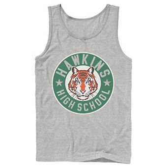 Men's Netflix Stranger Things Hawkins High School Logo Tank Top