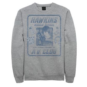 Men's Netflix Stranger Things Mike Wheeler Hawkins A.V. Club Sweatshirt