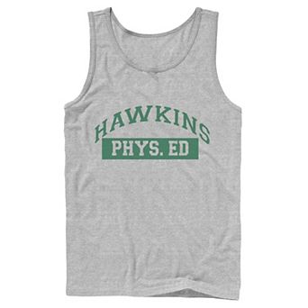 Men's Netflix Stranger Things Hawkins Phys. Ed Logo Tank Top