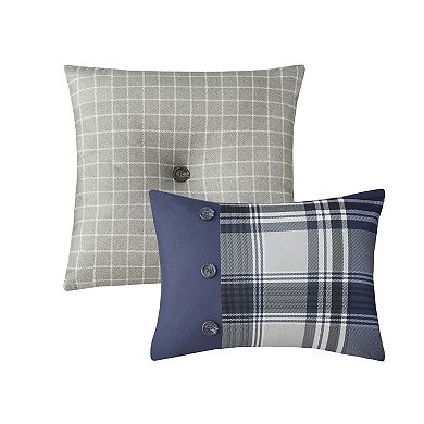 Madison Park James 6-piece Comforter Set with Coordinating Pillows