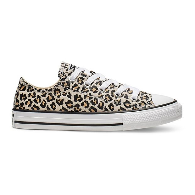 Childrens leopard shop converse