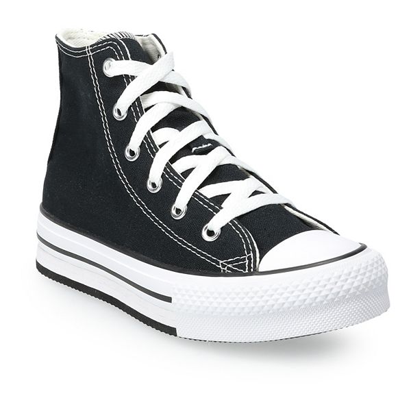 all star shoes for girls black