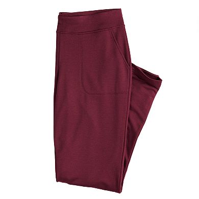 Women's Croft & Barrow® Classic Pull On Straight-Leg Pants