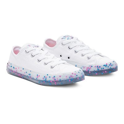 Girls Converse Chuck Taylor All Star Translucent Confetti Sneakers