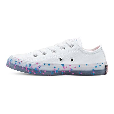 Girls Converse Chuck Taylor All Star Translucent Confetti Sneakers