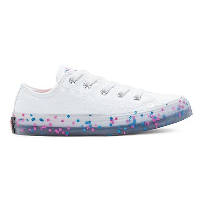 Confetti converse high tops best sale