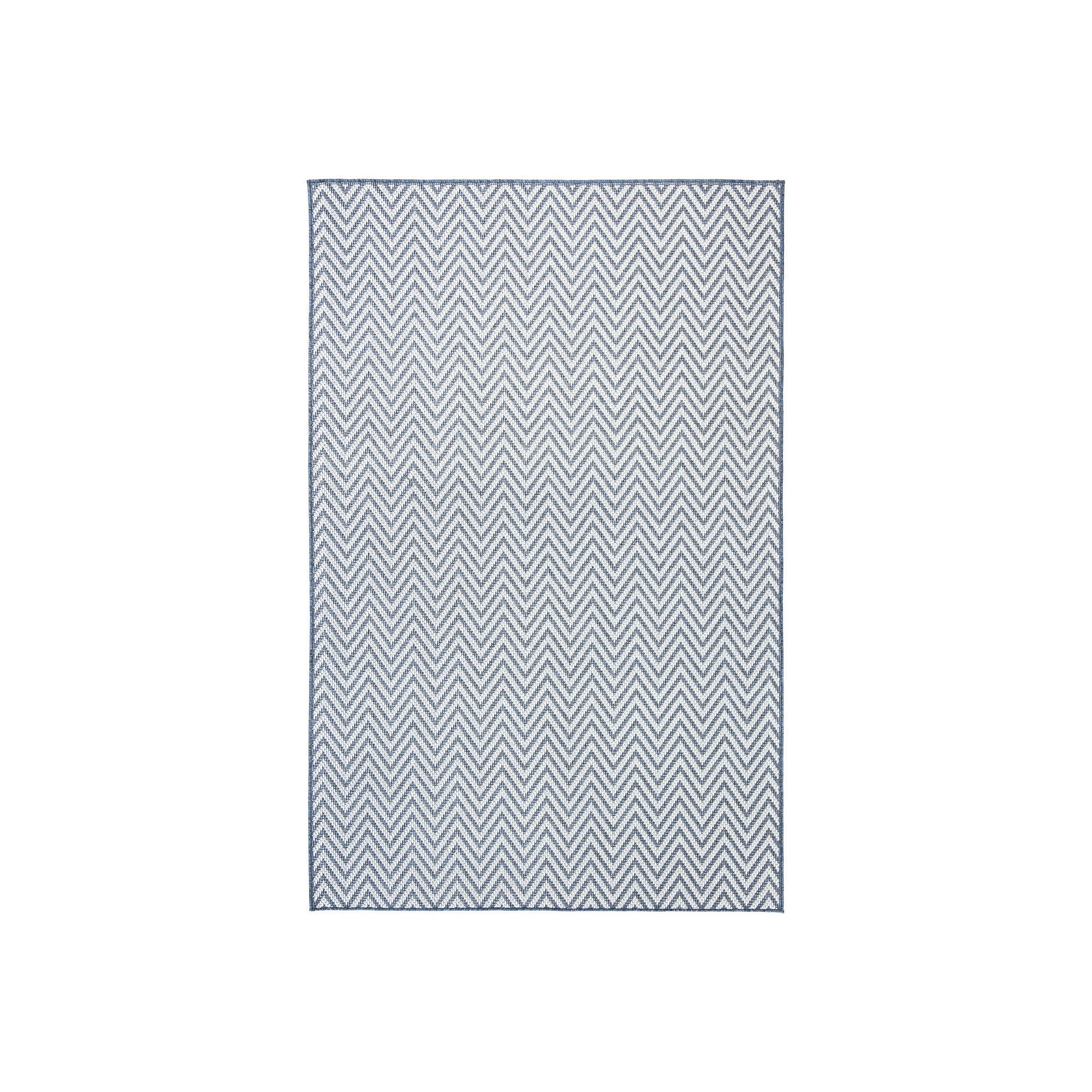 Safavieh Bermuda Alana Indoor Outdoor Rug, Blue Creme