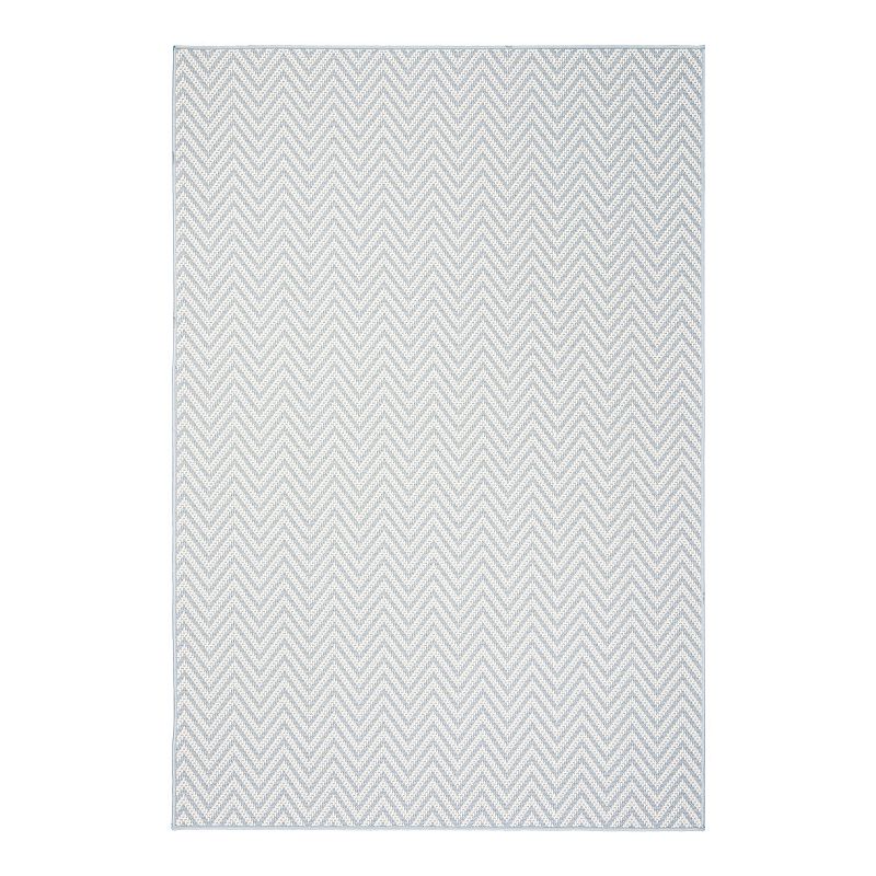 Safavieh Bermuda Alana Indoor Outdoor Rug, Light Blue, 7Ft Rnd