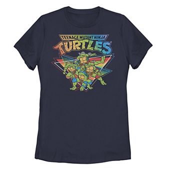 Juniors' Teenage Mutant Ninja Turtles Pride Rainbow Gradient Tee