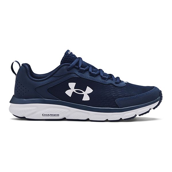 Under Armour Assert 9 Men's Running Shoes - Navy White (7.5 4E)