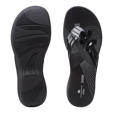 Clarks® Cloudsteppers Brinkley Flora Women's Flip Flop Sandals