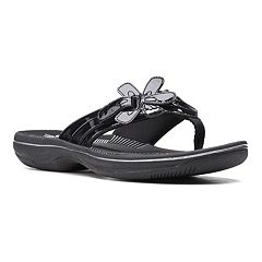 Kohls clarks flip flops best sale