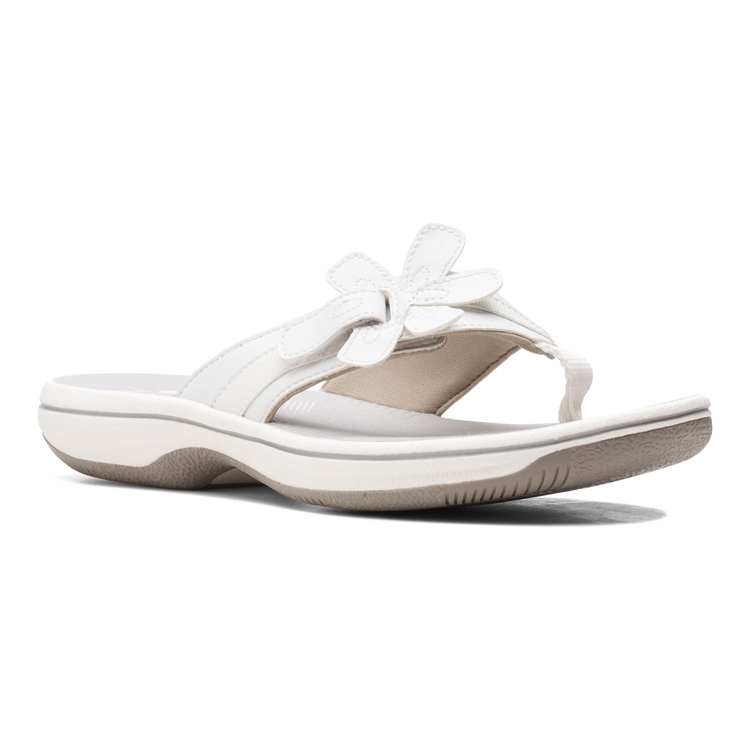 kohls clarks flip flops