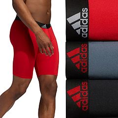 adidas Men's Sport Performance Mesh Long Boxer Brief Underwear (3-Pack),  Onix Grey/Bold Blue, X-Large : : Clothing, Shoes & Accessories