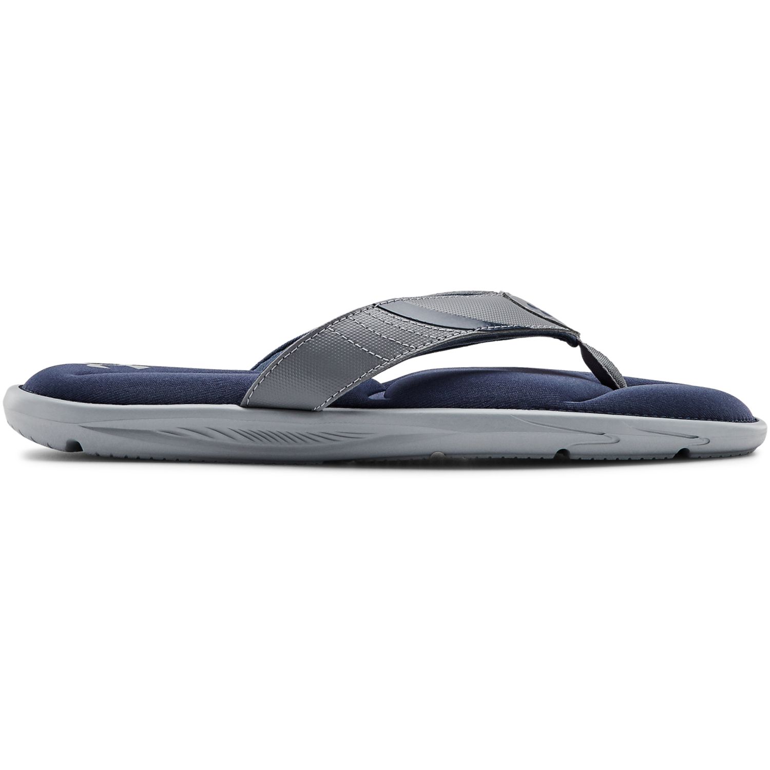 under armour cushioned flip flops