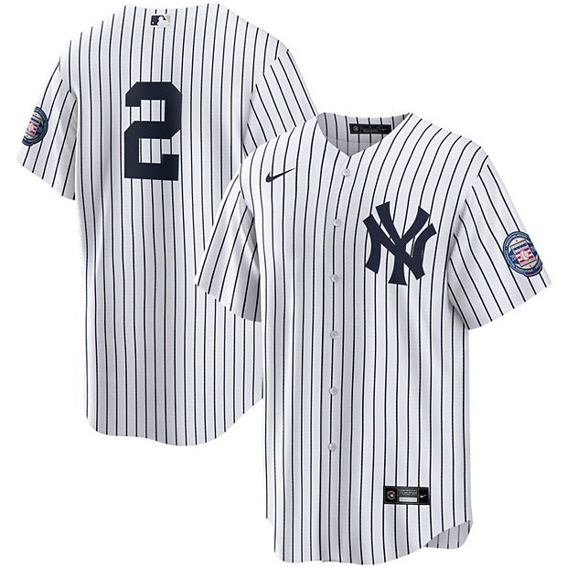 New York Yankees Derek Jeter #2 2020 Mlb White Jersey - Bluefink