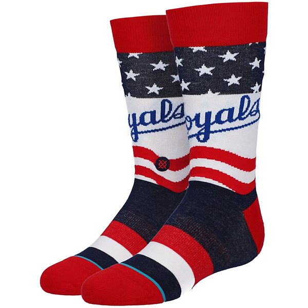 Youth Stance Kansas City Royals Stars And Bars Crew Socks