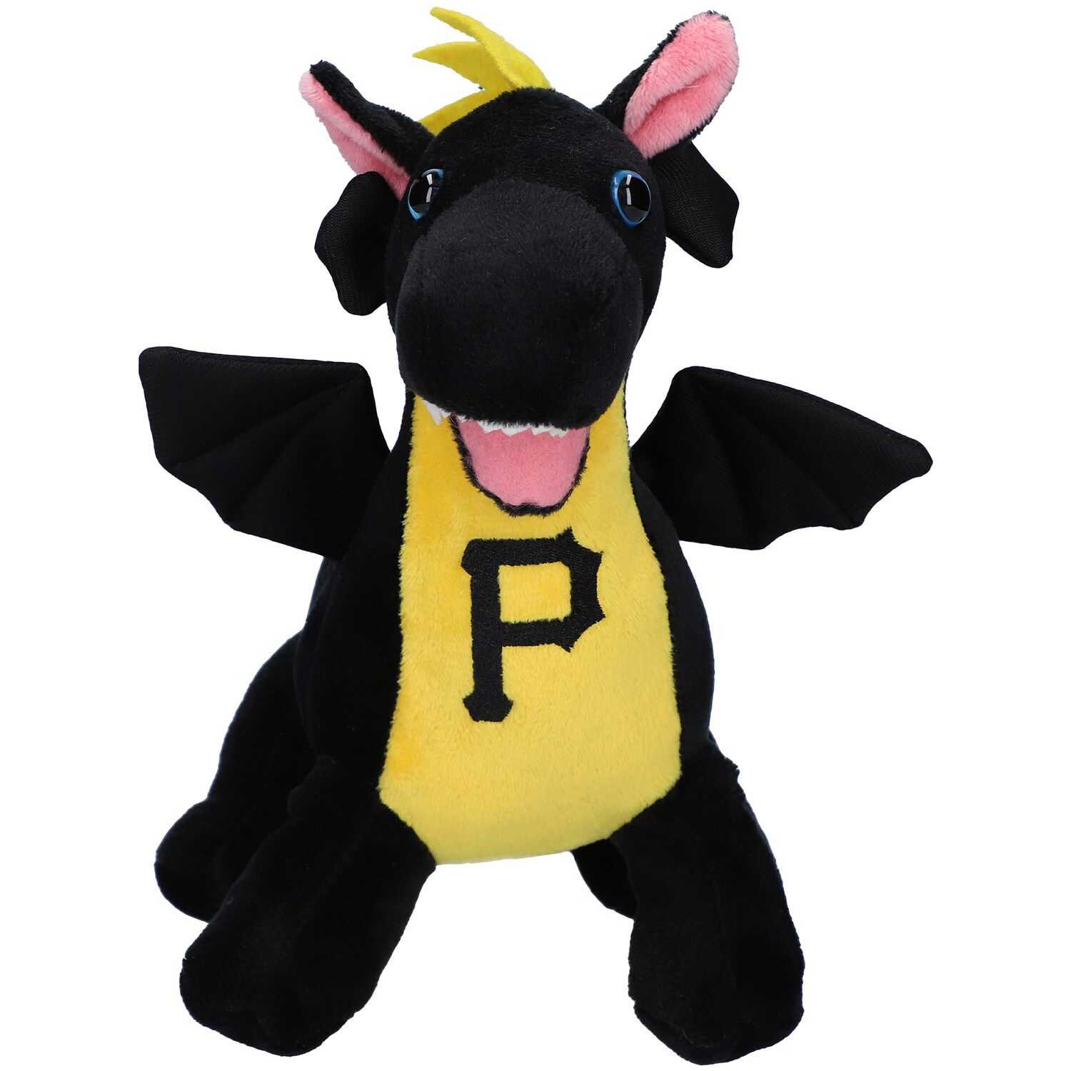 Black Pittsburgh Pirates Plush Pet Nap Cap Dog Bed