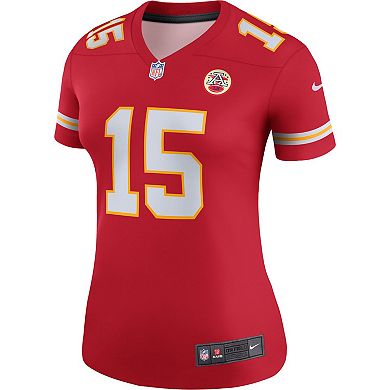 Women's Nike Patrick Mahomes Red Kansas City Chiefs Legend Player Performance Top