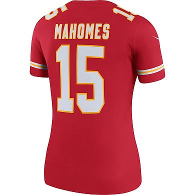 Women's Nike Patrick Mahomes Red Kansas City Chiefs Legend Player Performance Top