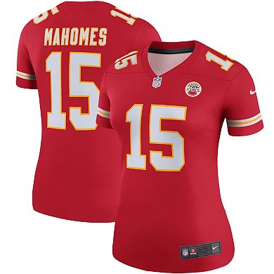 Women's Nike Patrick Mahomes Red Kansas City Chiefs Legend Player Performance Top