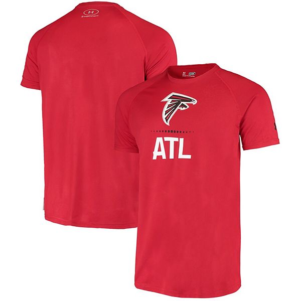 Men's Under Armour Black Atlanta Falcons Combine Authentic Lockup  Performance Long Sleeve T-Shirt