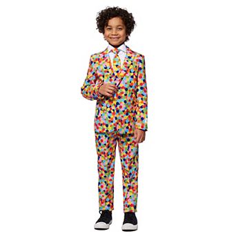 Boys 2-8 OppoSuits Confetteroni Confetti Suit