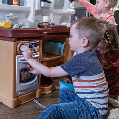Step2 Fun with Friends Kitchen Play Set Tan