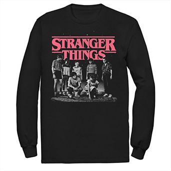 Men's Stranger Things Faded Cast Poster Tee