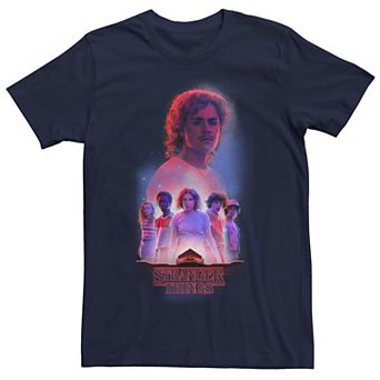 Men's Stranger Things Billy Group Shot Tee