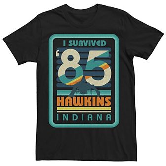 Men's Stranger Things "I Survived '85 Hawkins Indiana" Tee