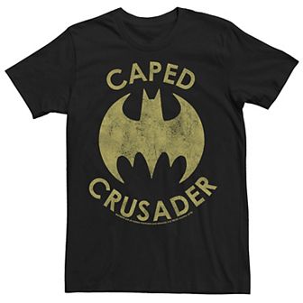 Men's Batman Caped Crusader Logo Tee