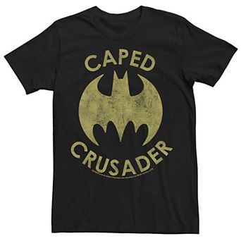 Men's Batman Caped Crusader Logo Tee