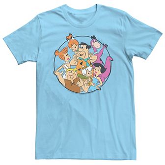 Men's The Flintstones Group Shot Circle Tee