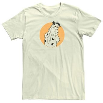 Men's The Flintstones Fred Circle Portrait Tee