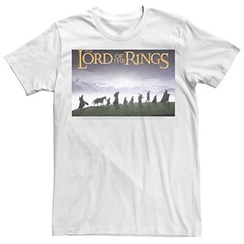 Men's The Lord Of The Rings Fellowship Poster Tee