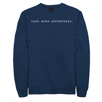 Men's Fifth Sun "Take More Adventures" Text Sweatshirt