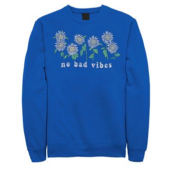 Men's Fifth Sun No Bad Vibes Floral Sweatshirt
