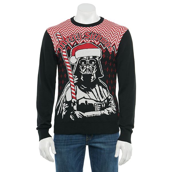 Men s Star Wars Darth Vader Santa Christmas Sweater