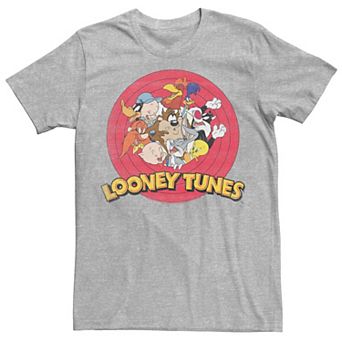 Men's Looney Tunes Classic Circle Lineup Group Shot Tee