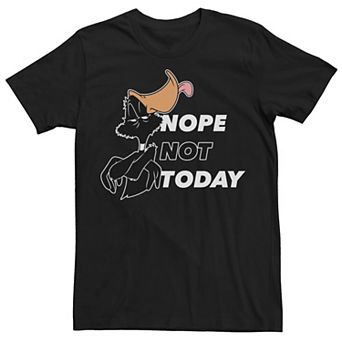 Men's Looney Tunes Daffy Duck Nope Not Today Tee