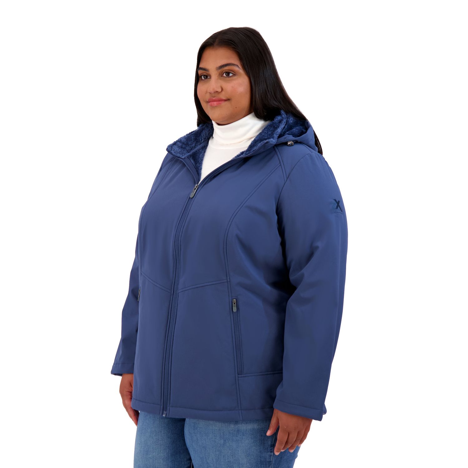 Plus Size ZeroXposur Lillian Soft Shell Jacket