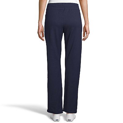 Hanes women's french terry pocket pant sale