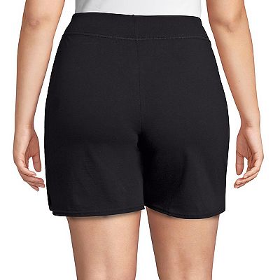 Just My Size Women s Plus Size Jersey Pocket Short Size 4XL Black