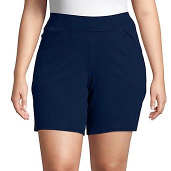 Plus Size Just My Size® Pocket Jersey Shorts