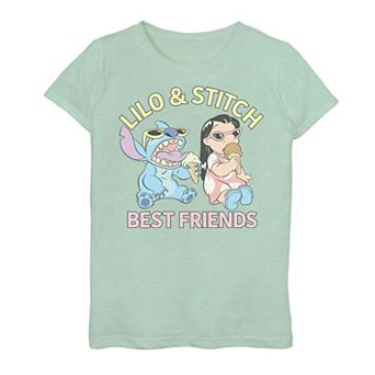 Disney's Lilo & Stitch Girls 7-16 Best Friends Ice Cream Tee