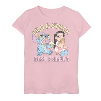Disney's Lilo & Stitch Girls 7-16 Best Friends Ice Cream Tee