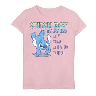 Disney's Lilo & Stitch Girls 7-16 To Do List Tee