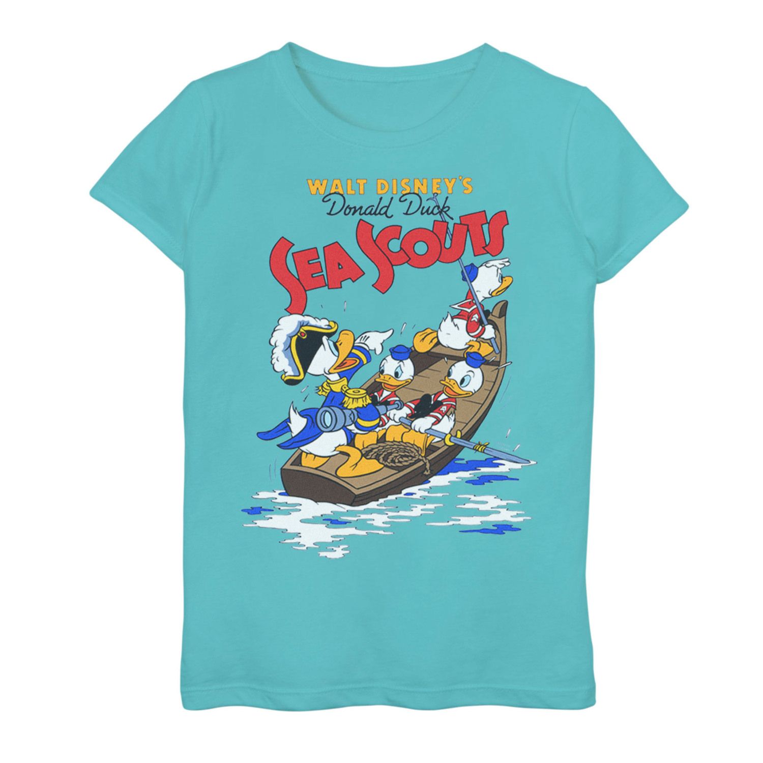 Image for Disney 's Mickey Mouse Girls 7-16 Donald Duck Sea Scouts Tee at Kohl's.